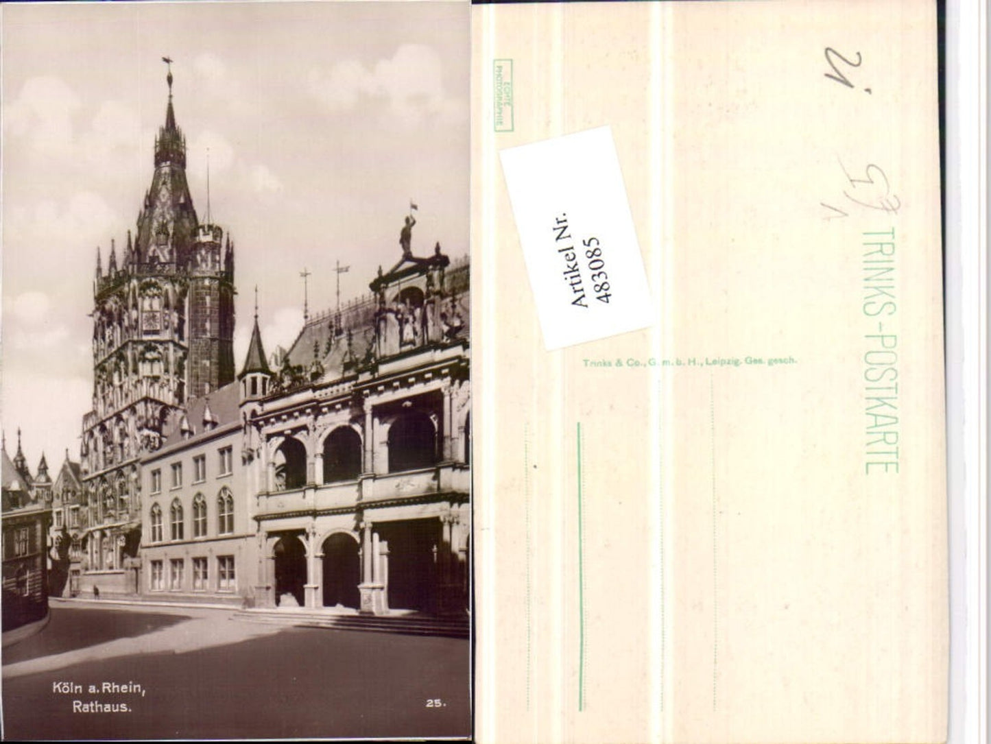 483085,Köln am Rhein Rathaus pub Trinks & Co 25