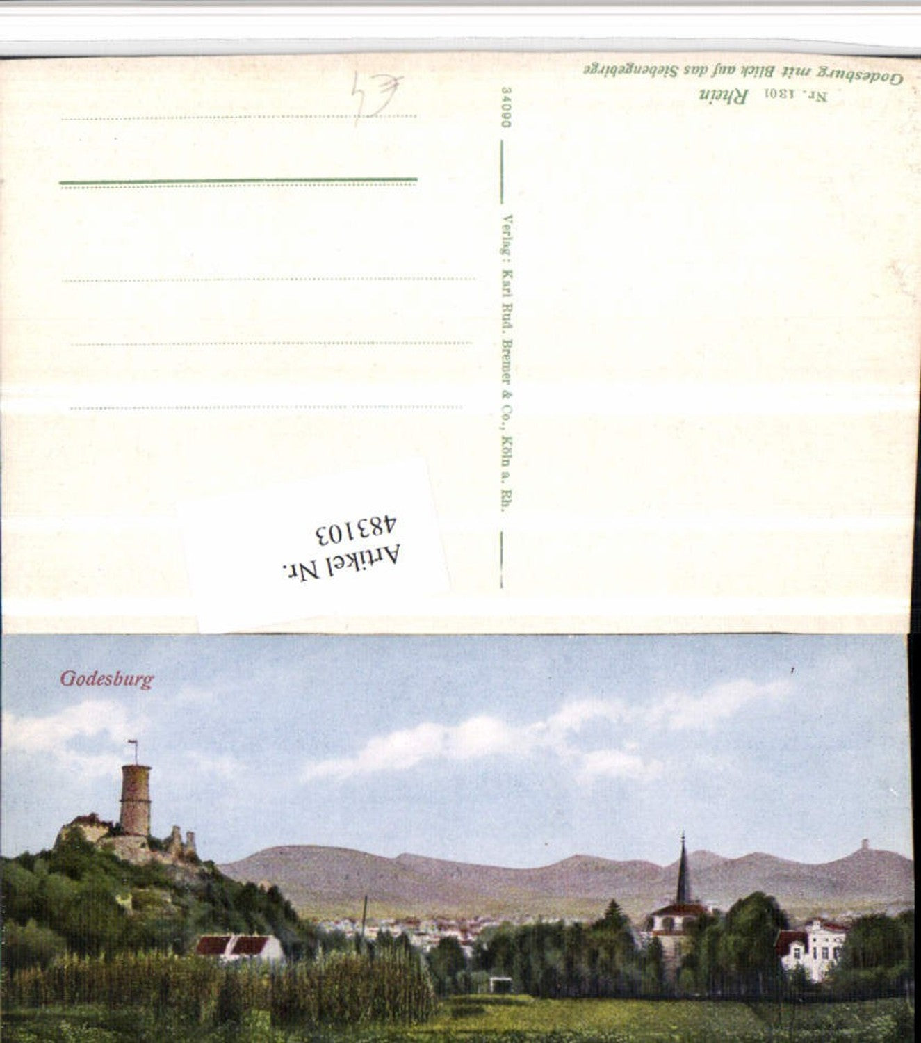 483103,Bonn am Rhein Godesburg Burg