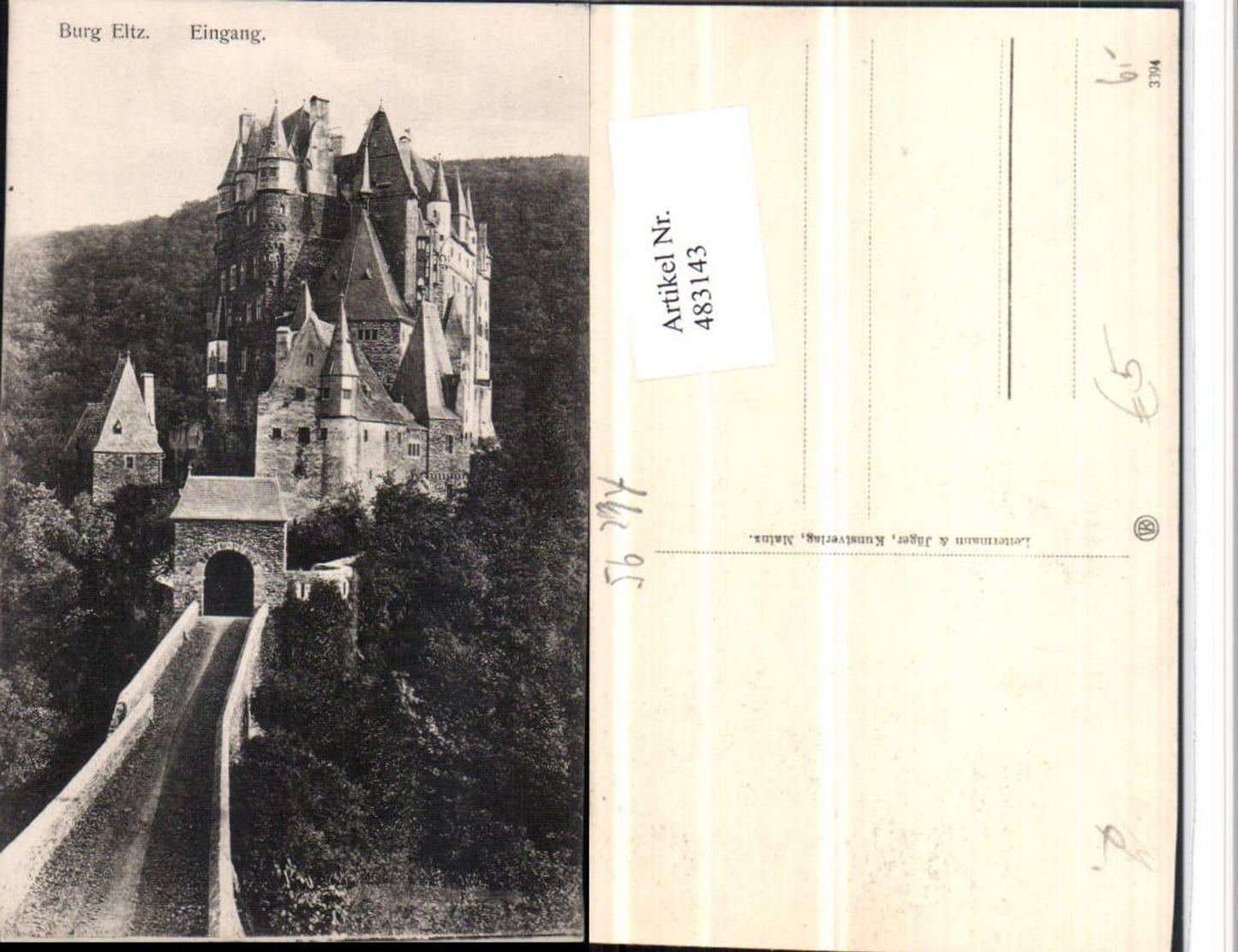 483143,Burg Eltz b. Münstermaifeld Eingang Tor