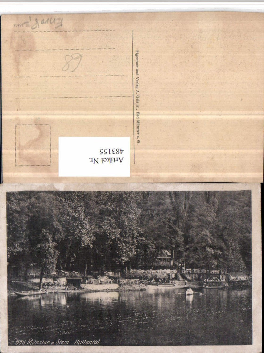 483155,Bad Münster am Stein Huttental See Partie