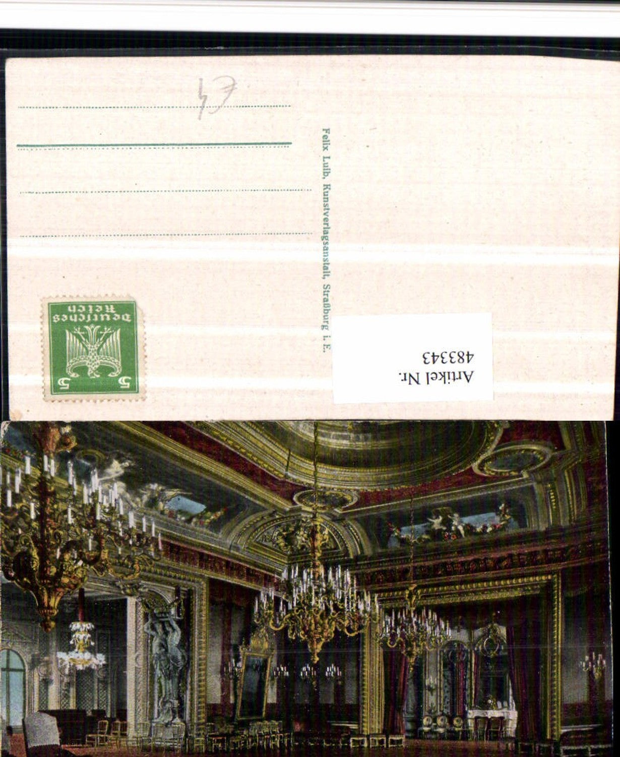 483343,Baden-Baden Konversationshaus Saal Louis XIV Innenansicht