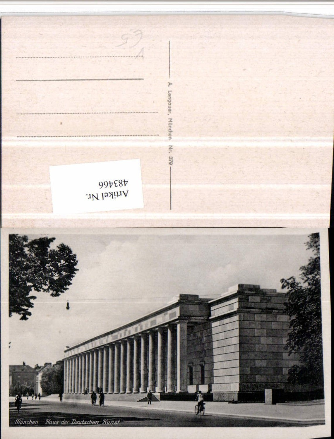 483466,München Haus der Deutschen Kunst pub A. Lengauer 379