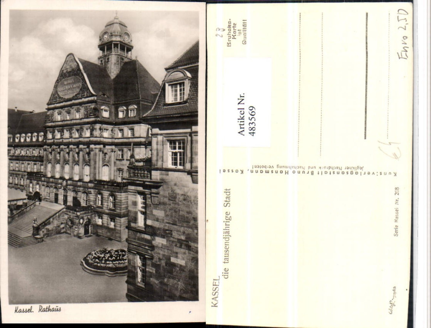 483569,Kassel Rathaus Gebäude