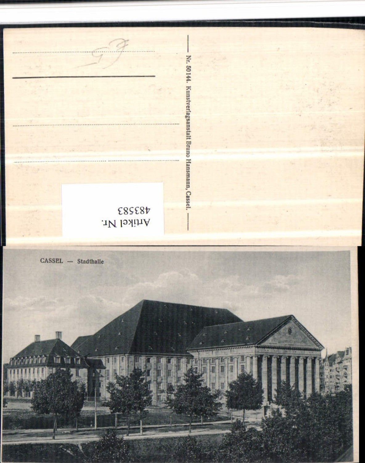 483583,Cassel Kassel Stadthalle Gebäude