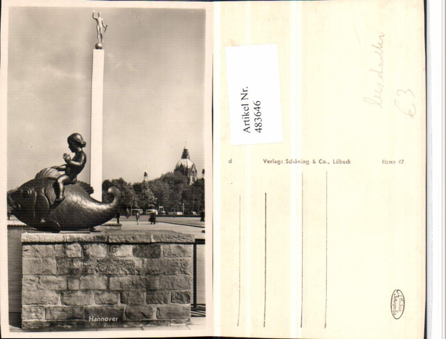 483646,Hannover Säule Statue