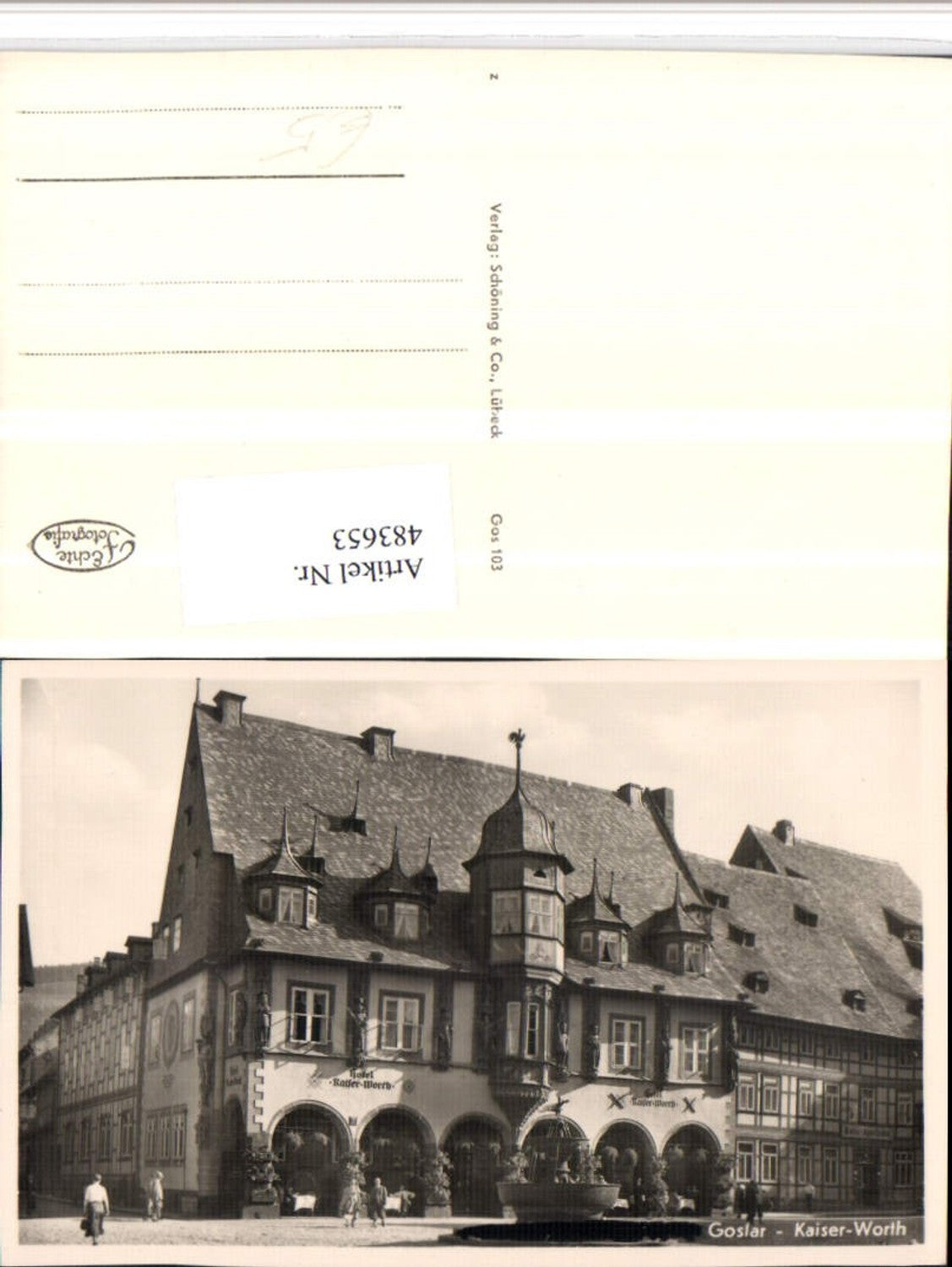 483653,Goslar Hotel Kaiser-Worth Brunnen