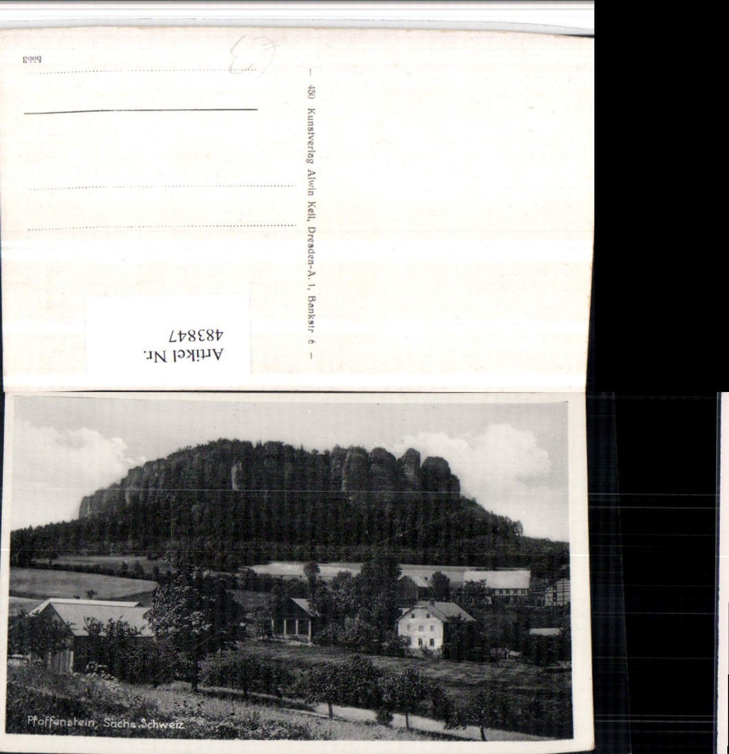 483847,Sächsische Schweiz Pfaffenstein b. Königstein