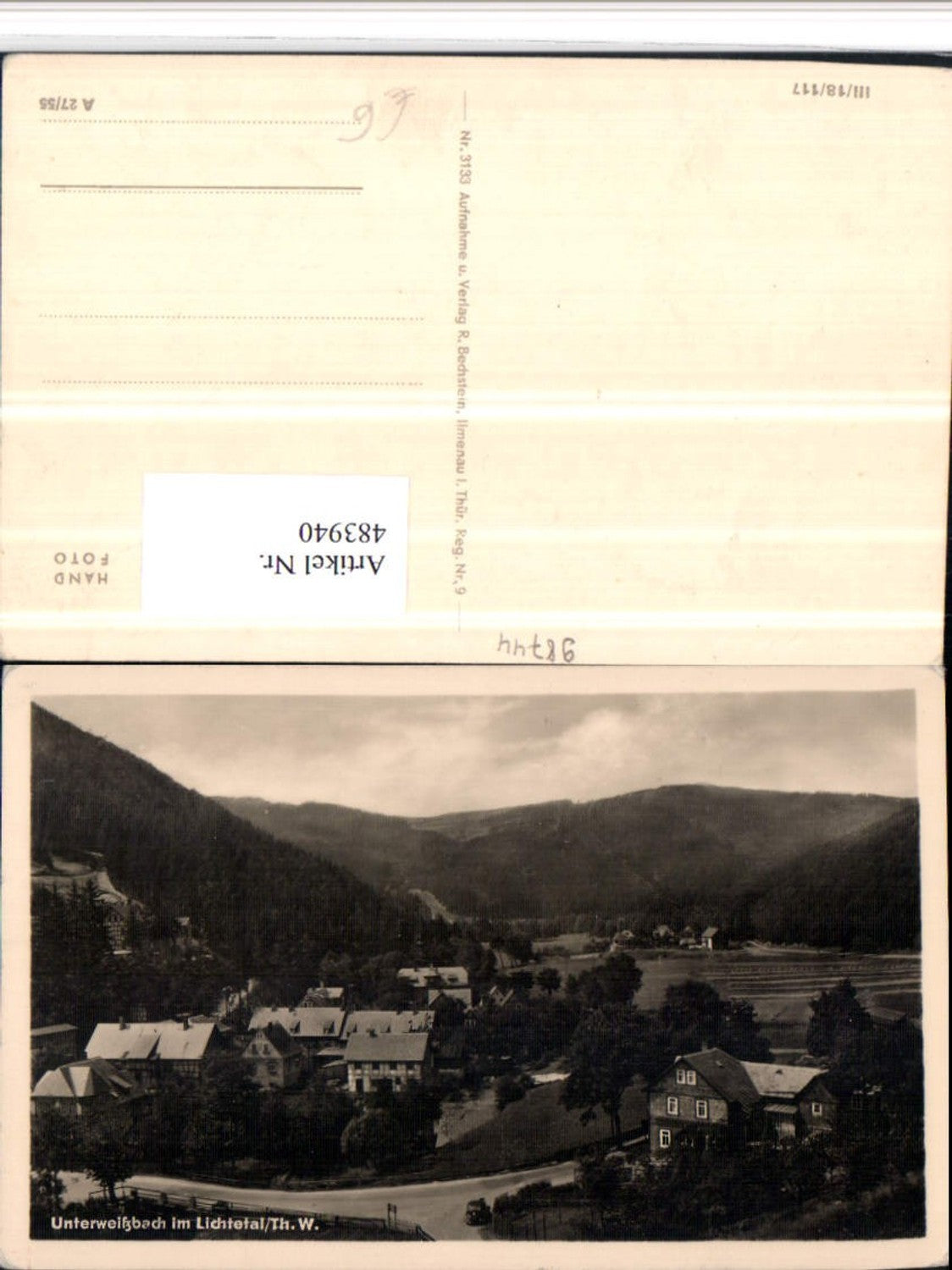 483940,Unterweißbach im Lichtetal Teilansicht