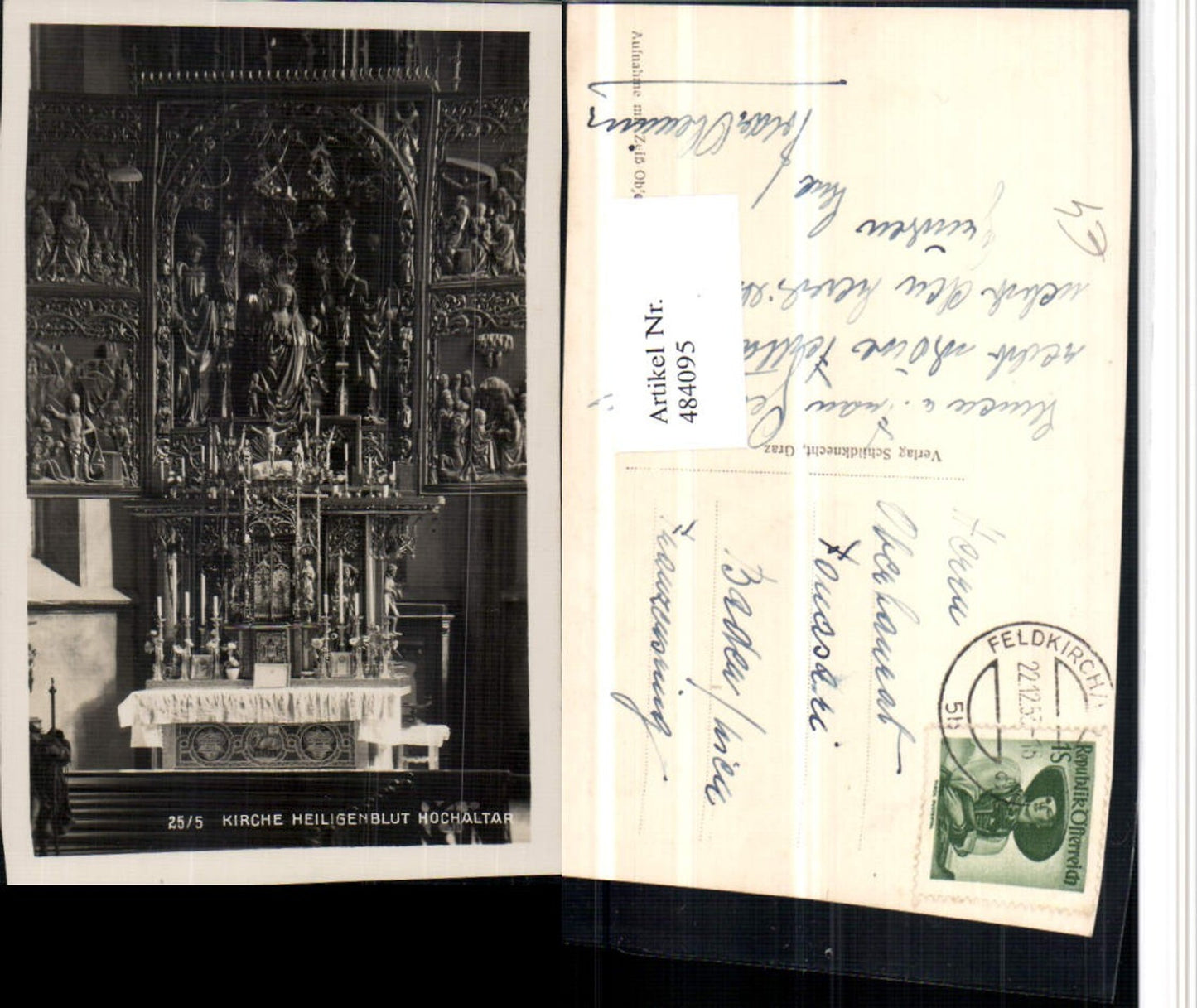 484095,Heiligenblut Kirche Hochaltar Altar