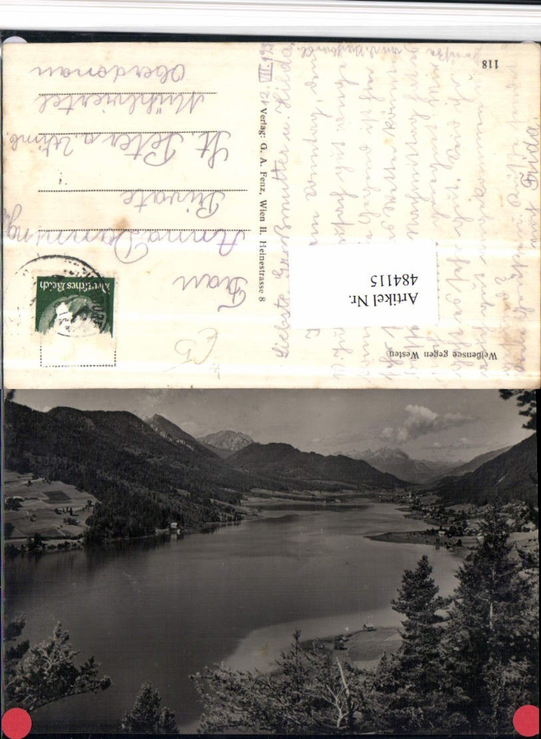 484115,Weißensee See Bergkulisse