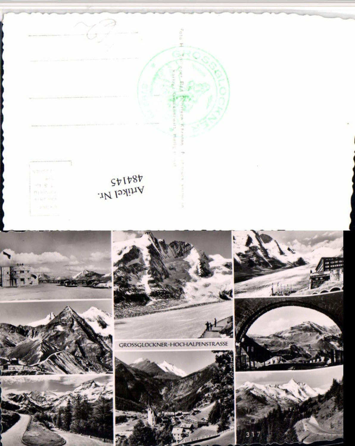 484145,Großglockner-Hochalpenstraße b. Heiligenblut Mehrbildkarte