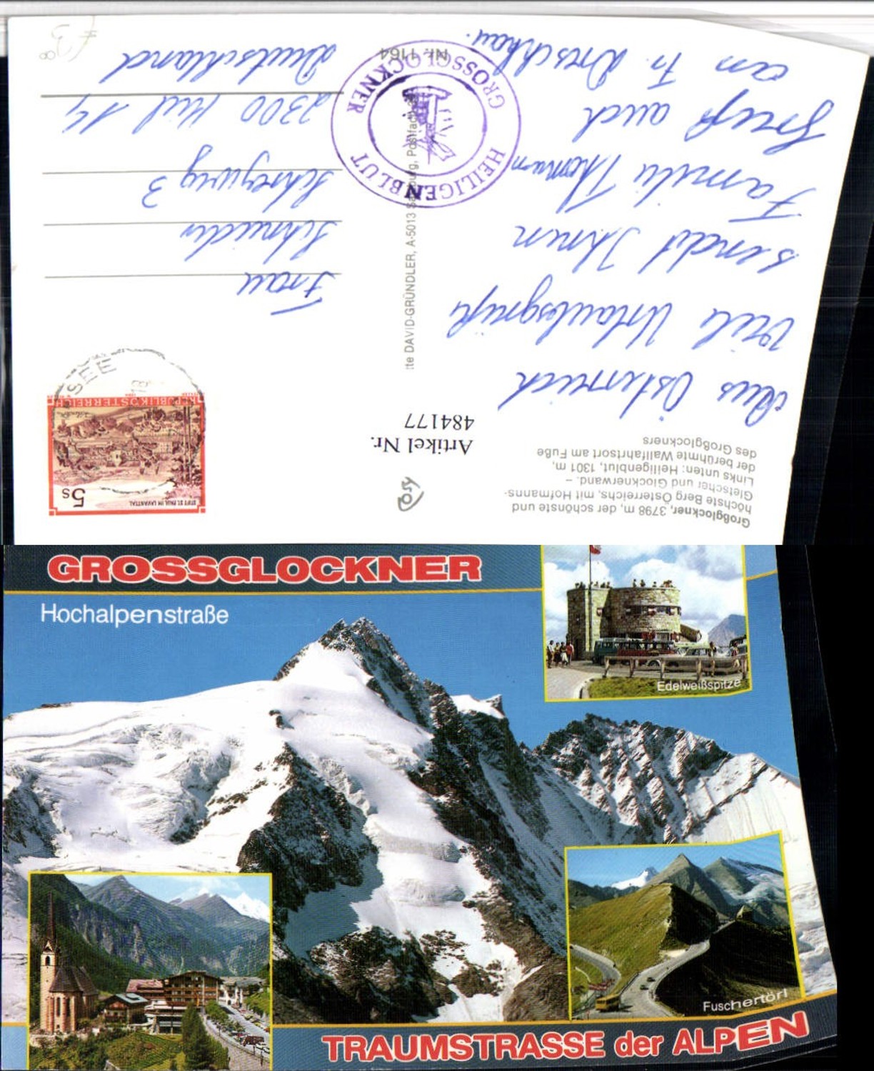 484177,Großglockner b. Heiligenblut Mehrbildkarte