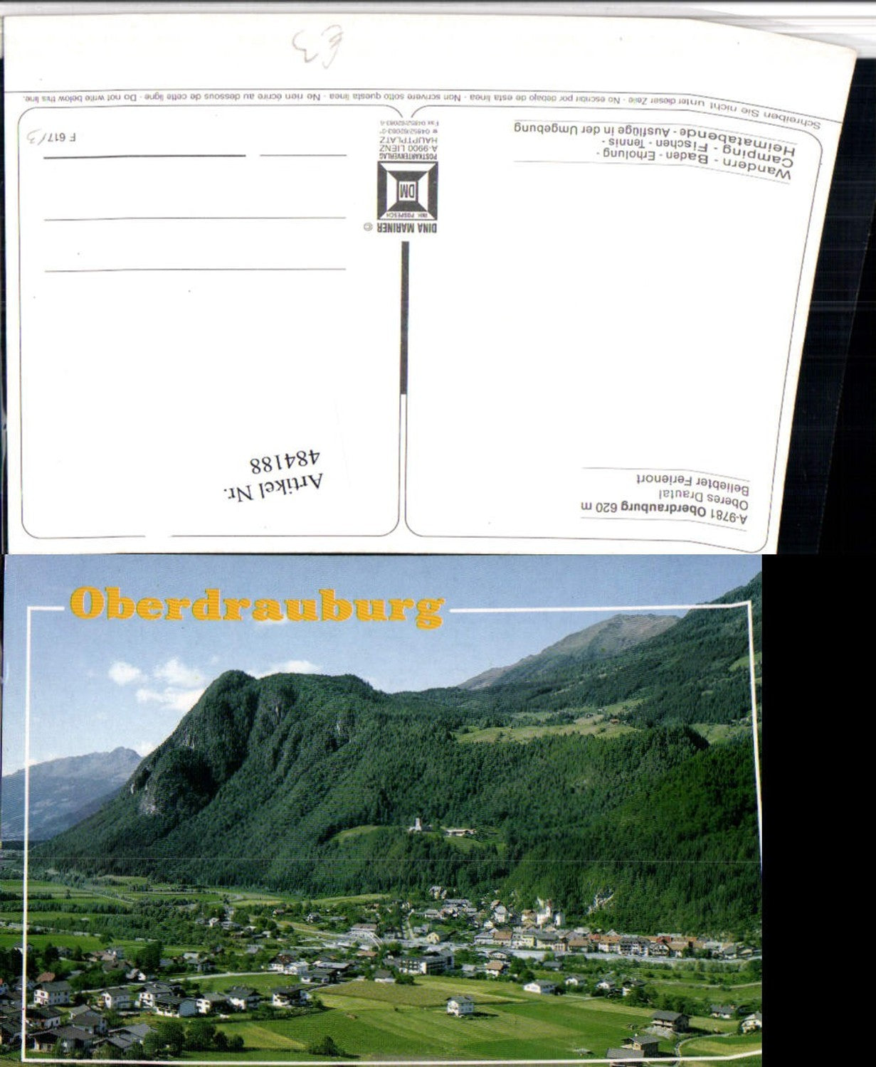 484188,Oberdrauburg Totale Bergkulisse