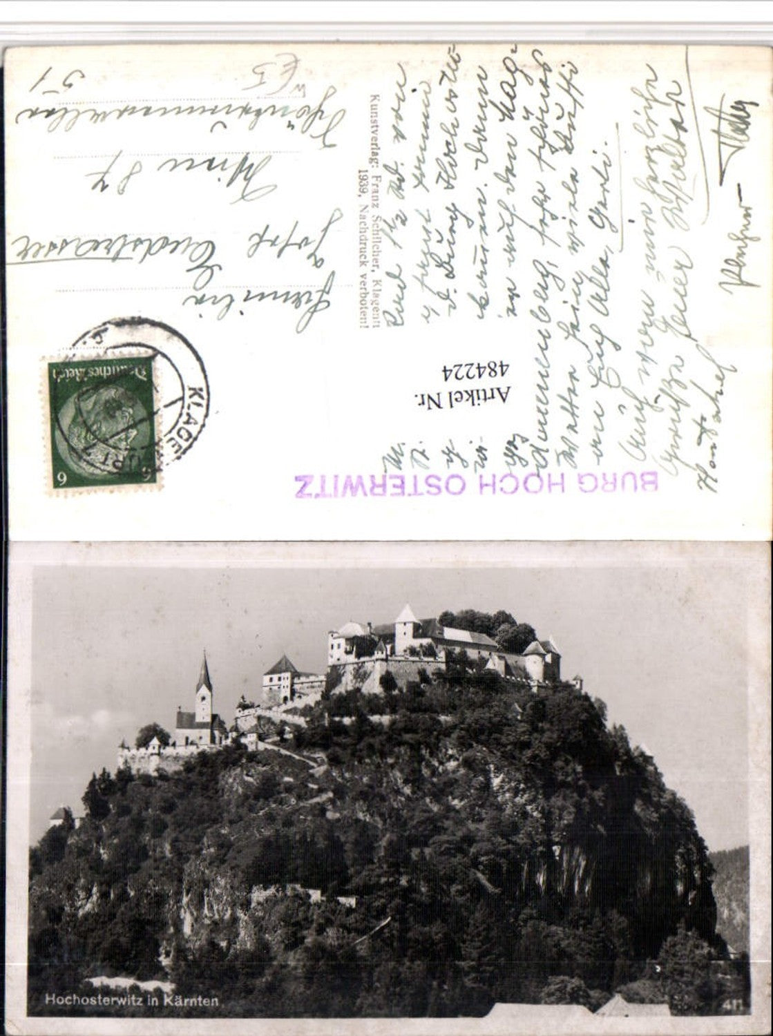 484224,Burg Hochosterwitz b. St. Georgen am Längsee