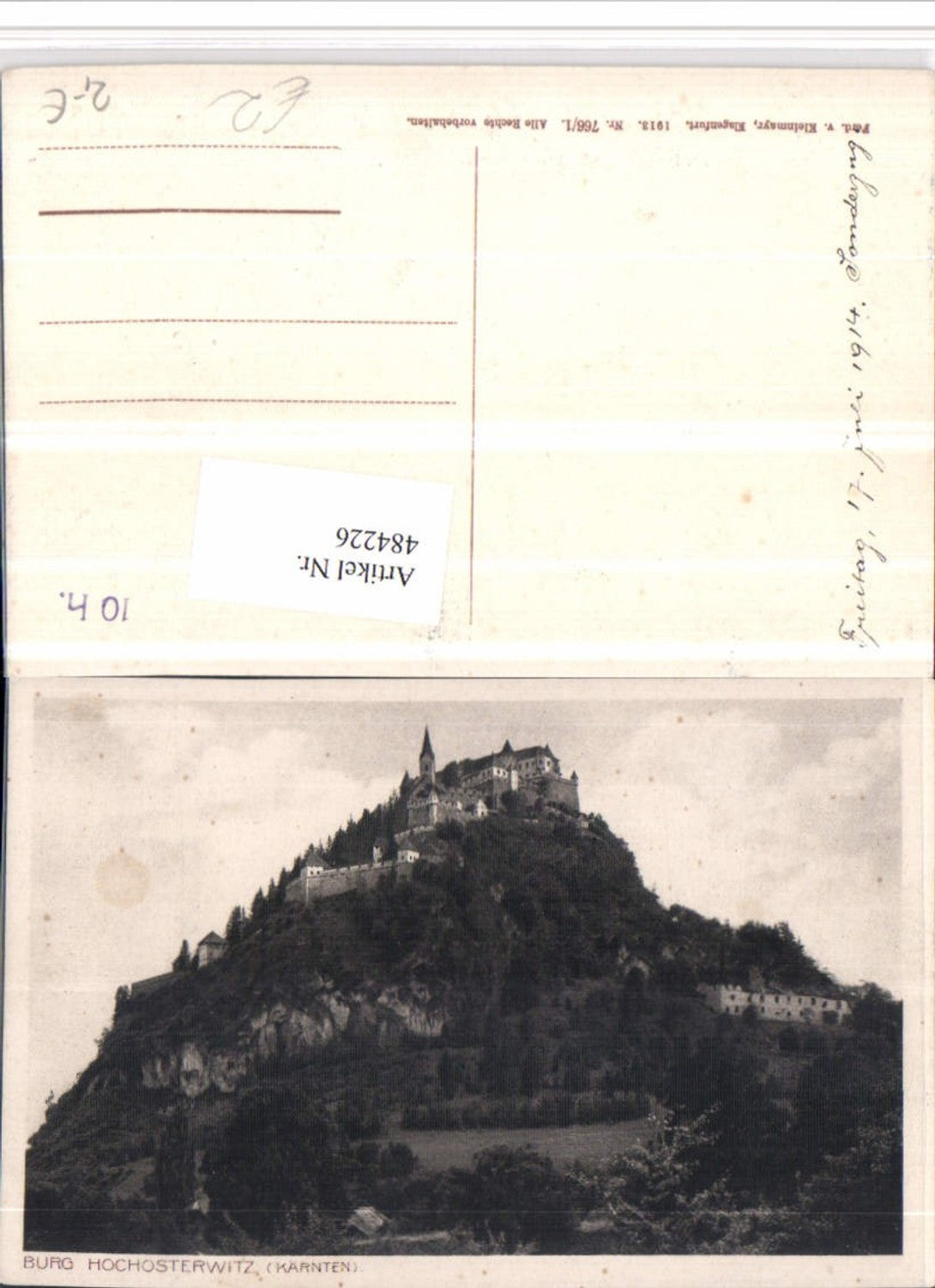 484226,Burg Hochosterwitz b. St. Georgen am Längsee