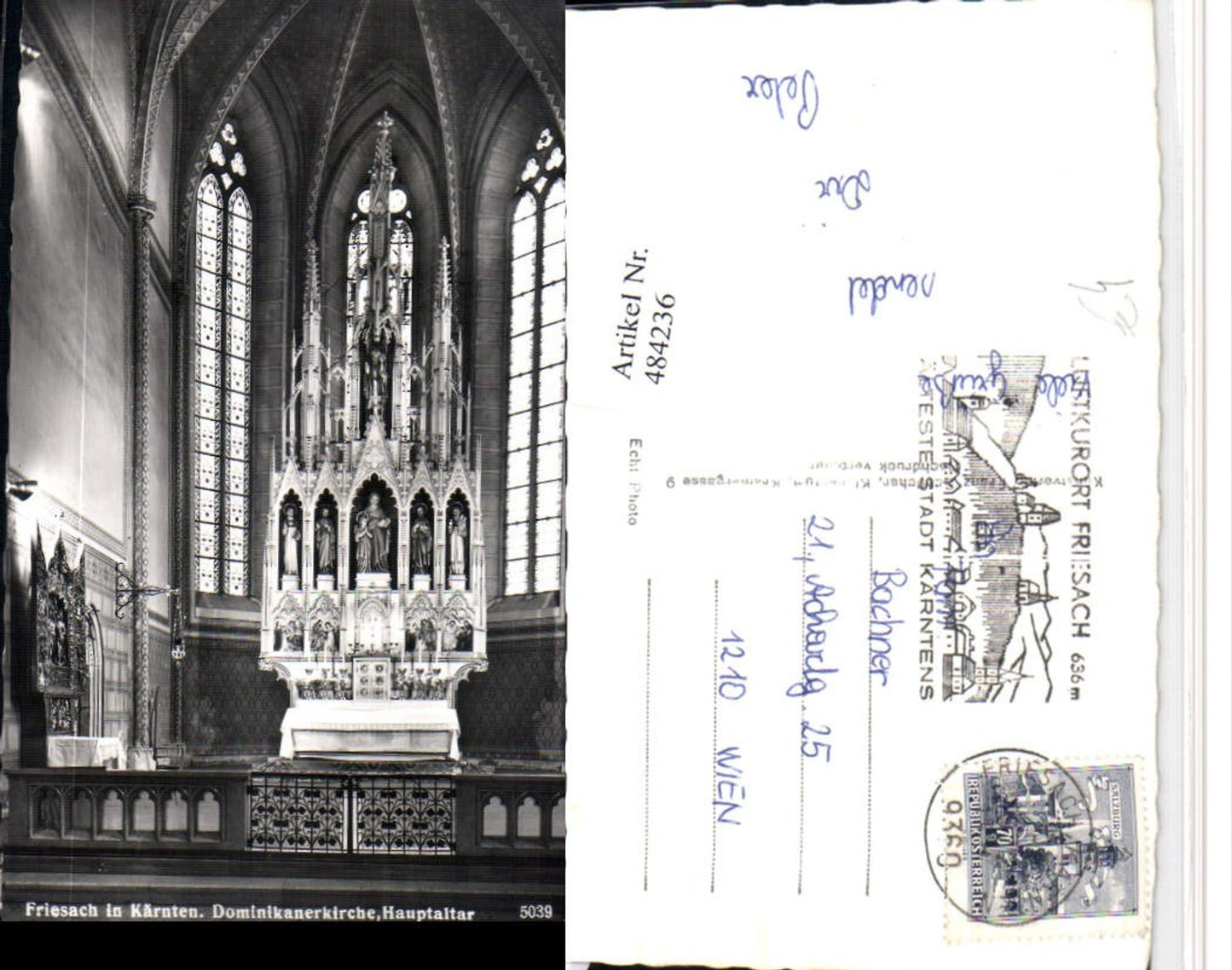 484236,Friesach Dominikanerkirche Kirche Hauptaltar