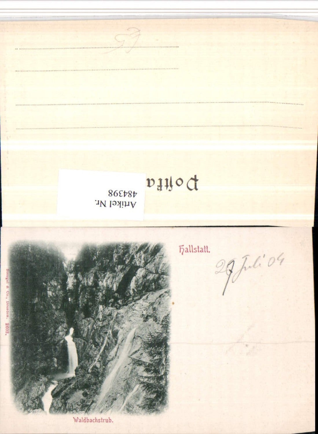 484398,Hallstatt Waldbachstrub Wasserfall pub Stegnel & Co 2603