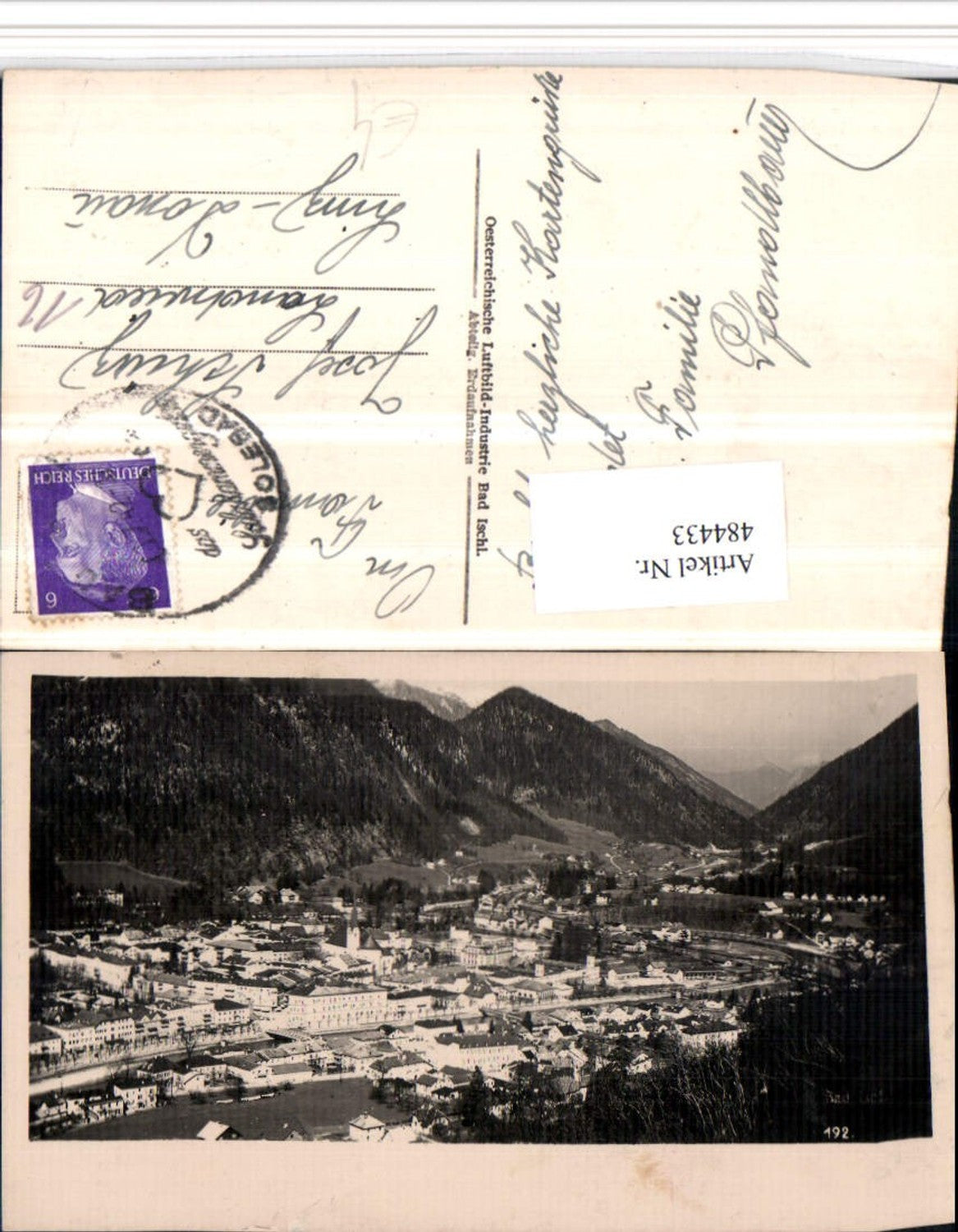 484433,Bad Ischl Totale Bergkulisse