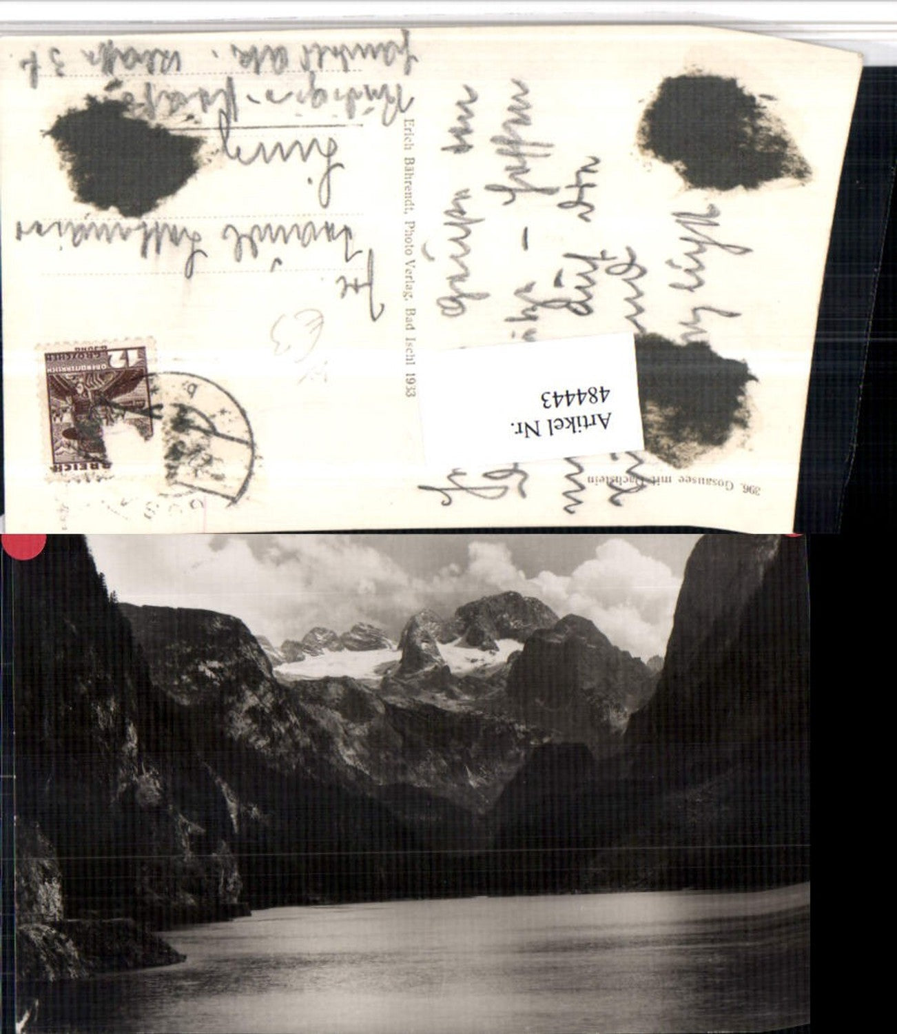 484443,Gosausee See b. Gosau m. Dachstein Bergkulisse