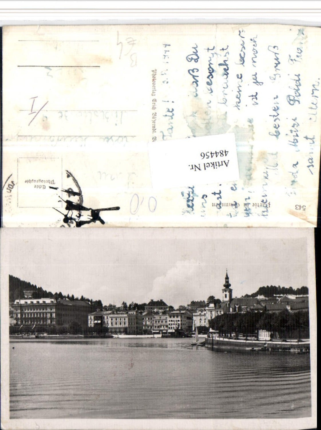 484456,Gmunden Teilansicht