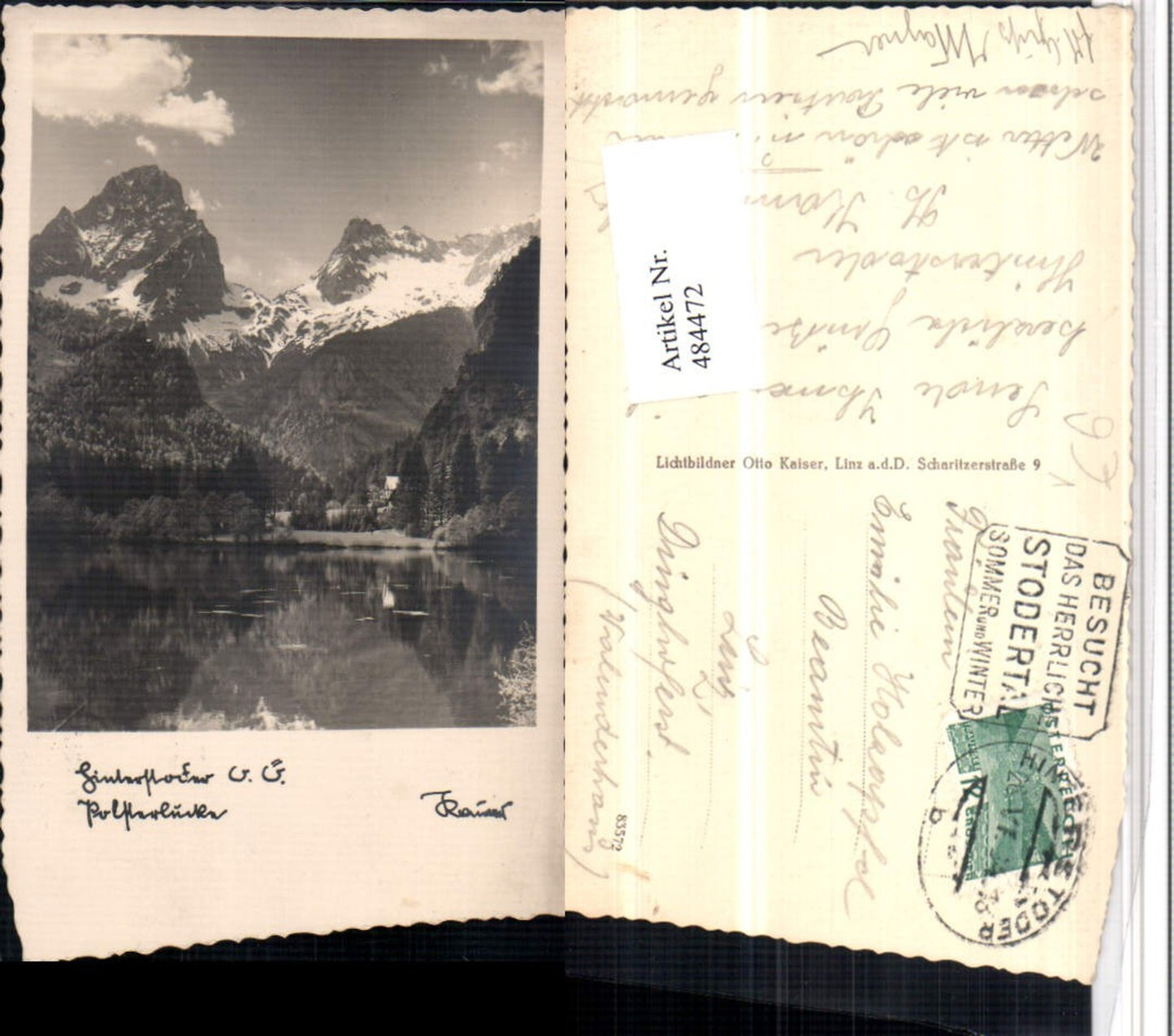 484472,Hinterstoder Polsterlucke Bergkulisse pub Otto Kaiser