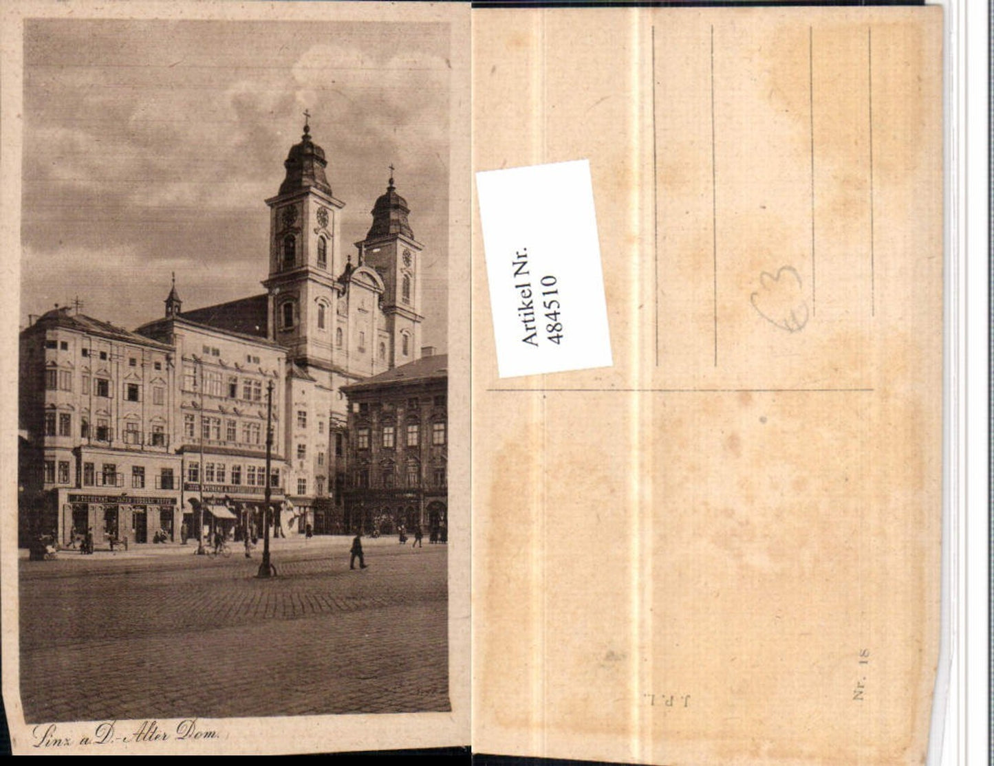 484510,Linz an d. Donau Alter Dom Kirche
