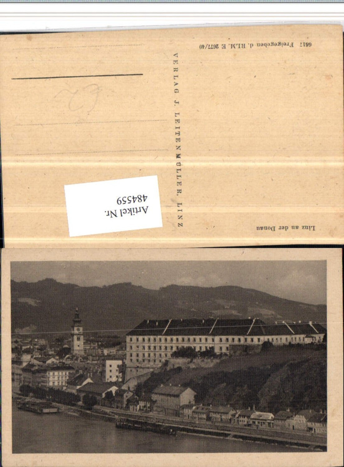 484559,Linz an d. Donau Teilansicht