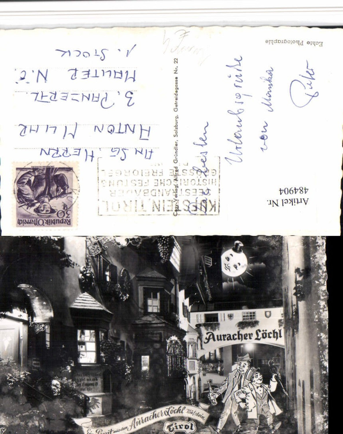 484904,Scherz Trinkerhumor Kufstein Auracher Löchl Mondgesicht