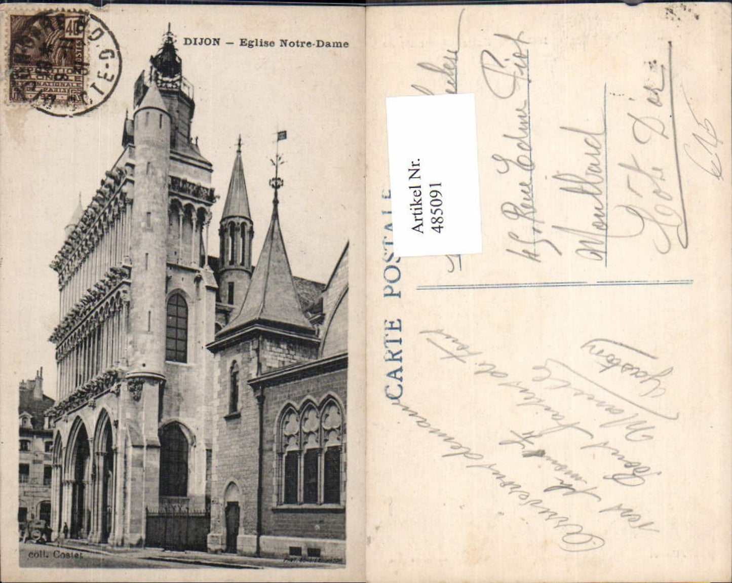 485091,Kirche Dijon Eglise Notre-Dame