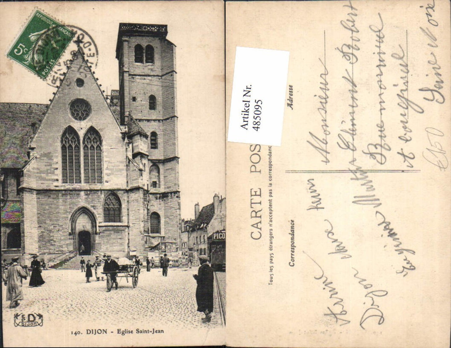 485095,Kirche Dijon Eglise Saint-Jean