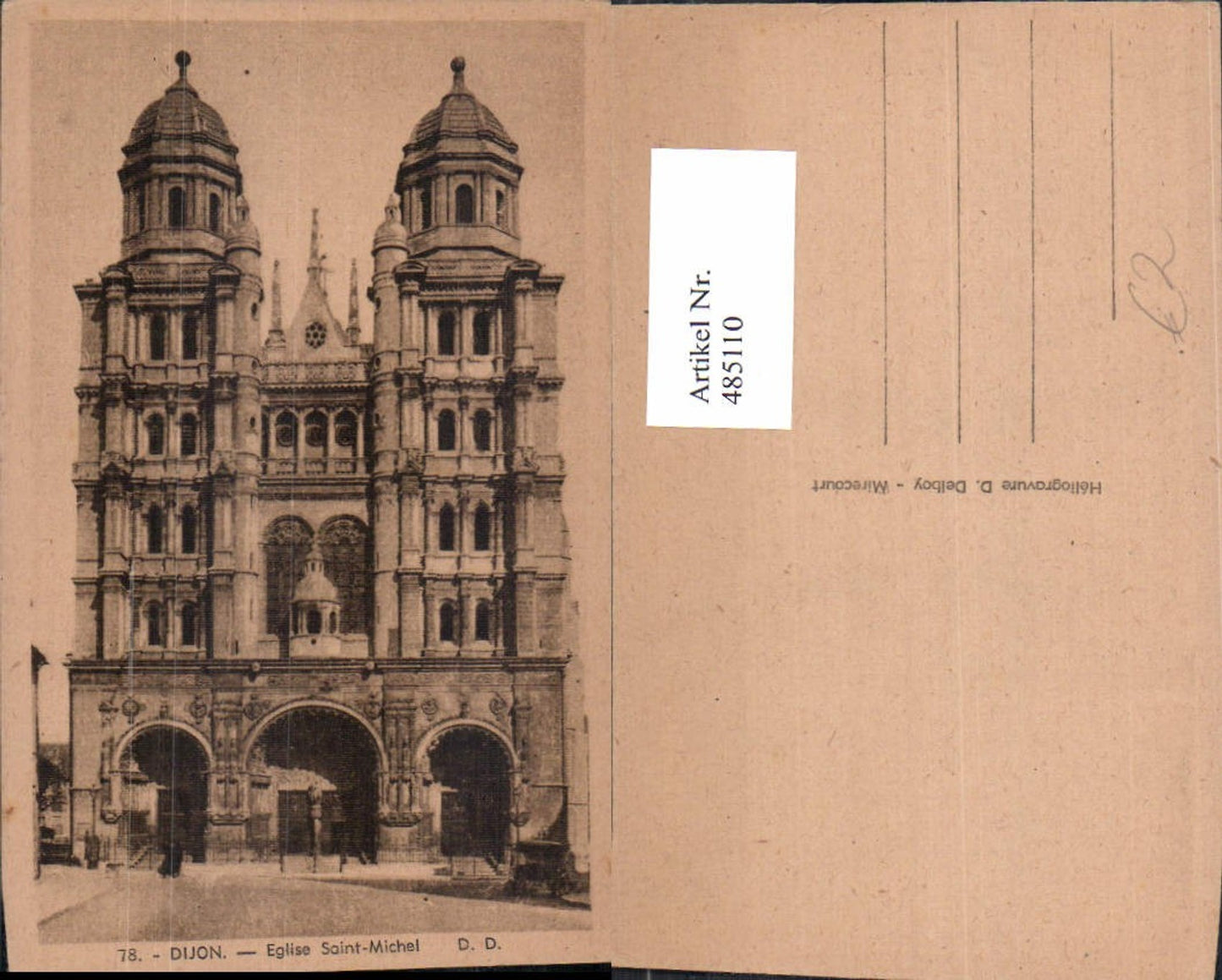 485110,Kirche Dijon Eglise Saint-Michel