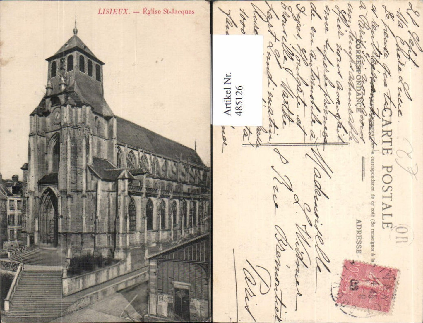 485126,Kirche Lisieux Eglise St Jacques