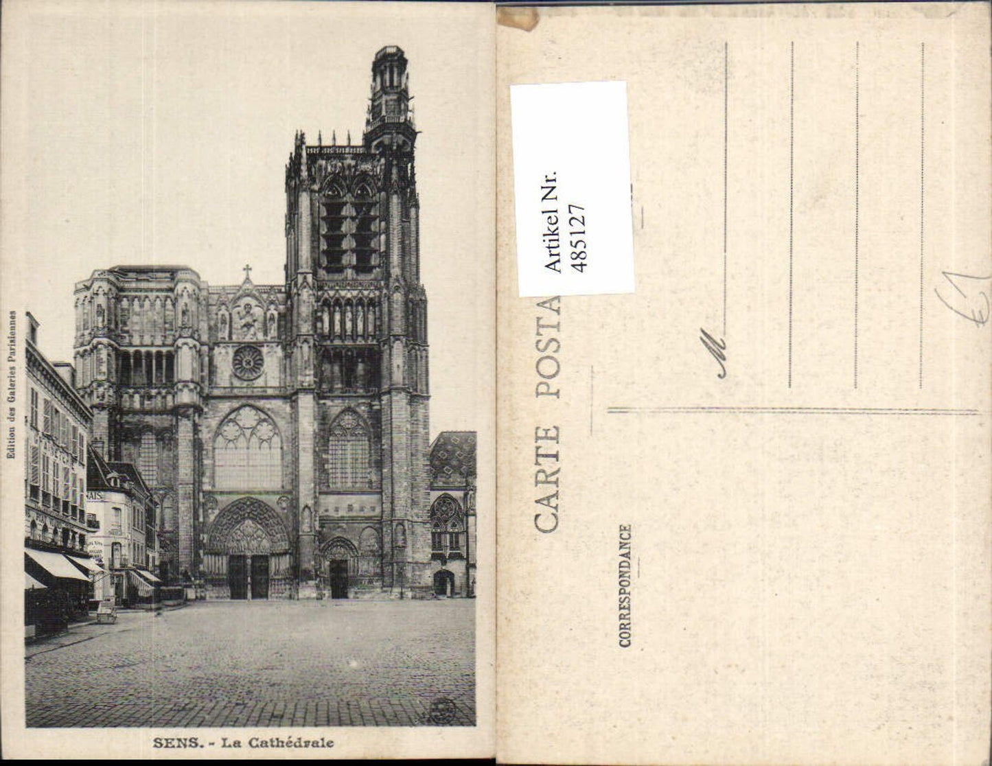 485127,Kirche Sens La Cathedrale Kathedrale