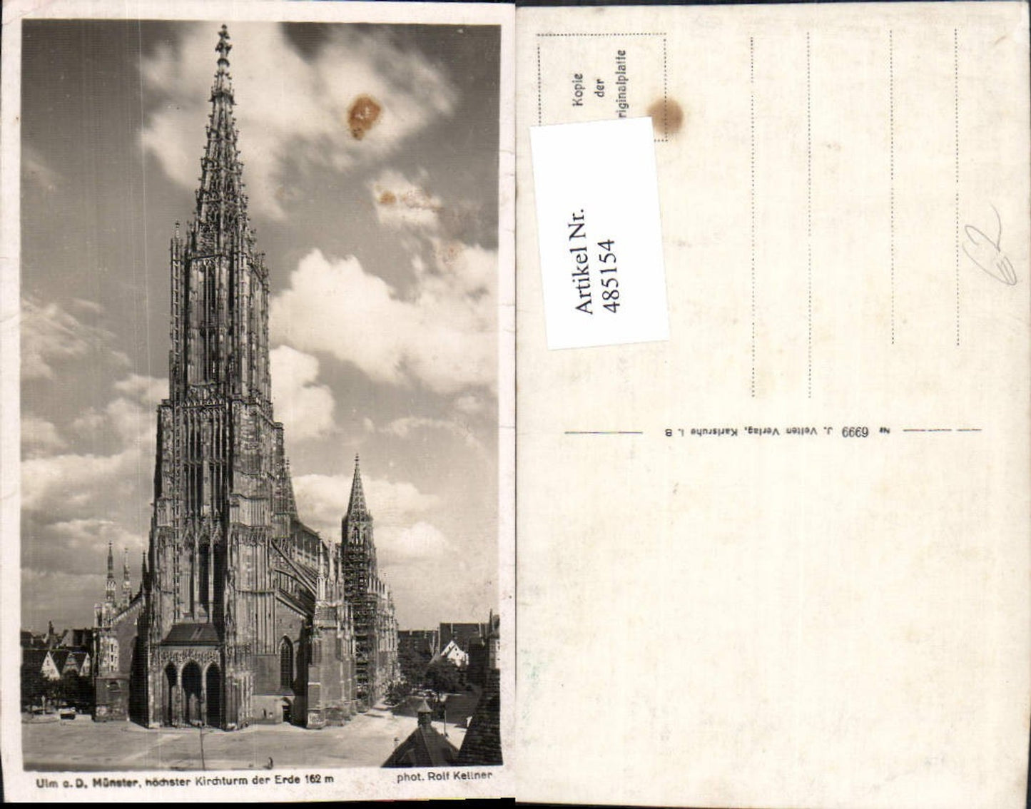 485154,Kirche Ulm a. Donau Münster