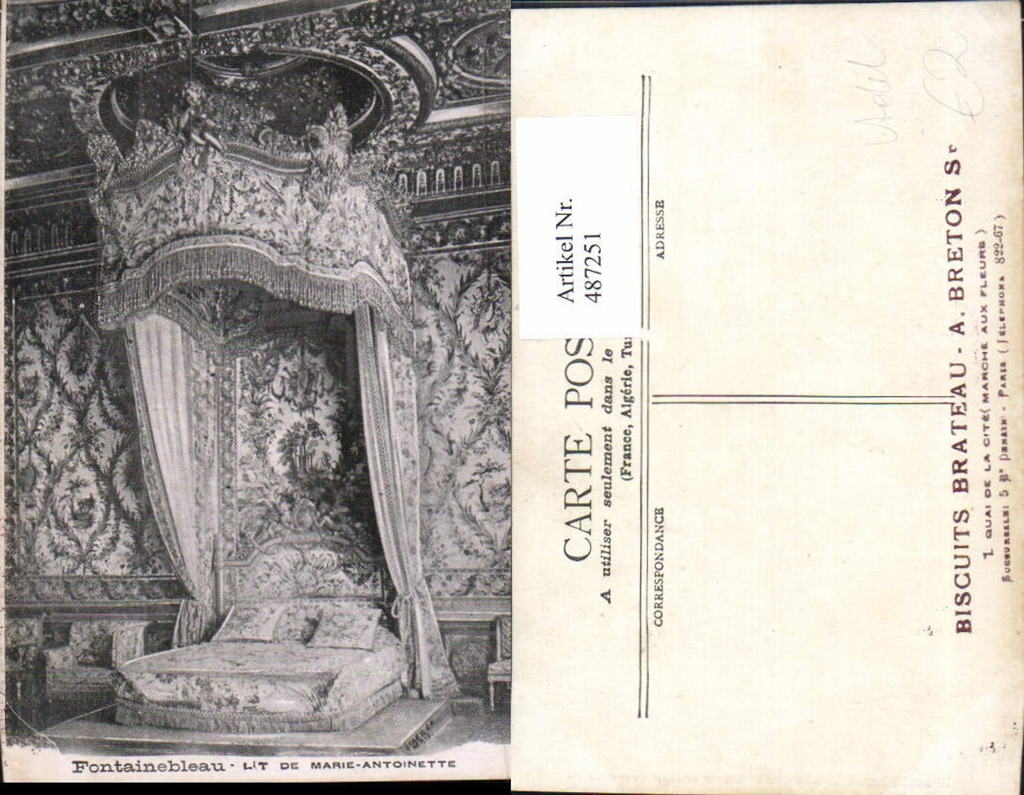 487251,Fontainebleau Bett Marie Antoinette Adel Monarchie