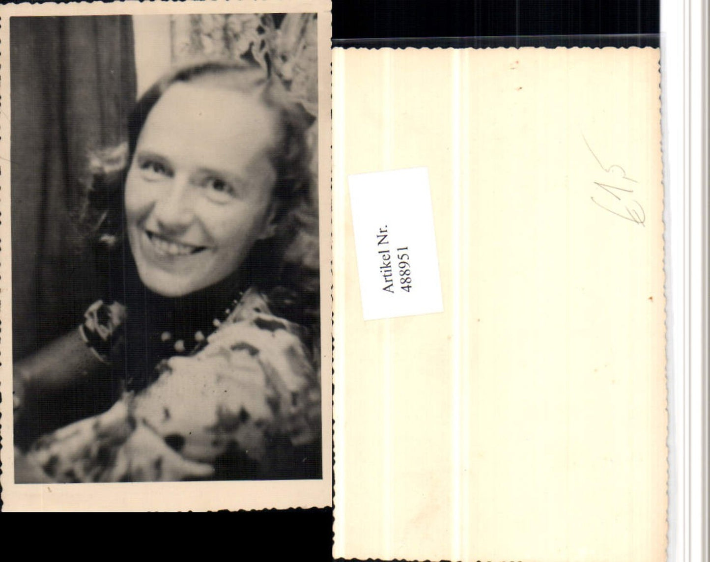 488951,Fotokarte Frau Portrait