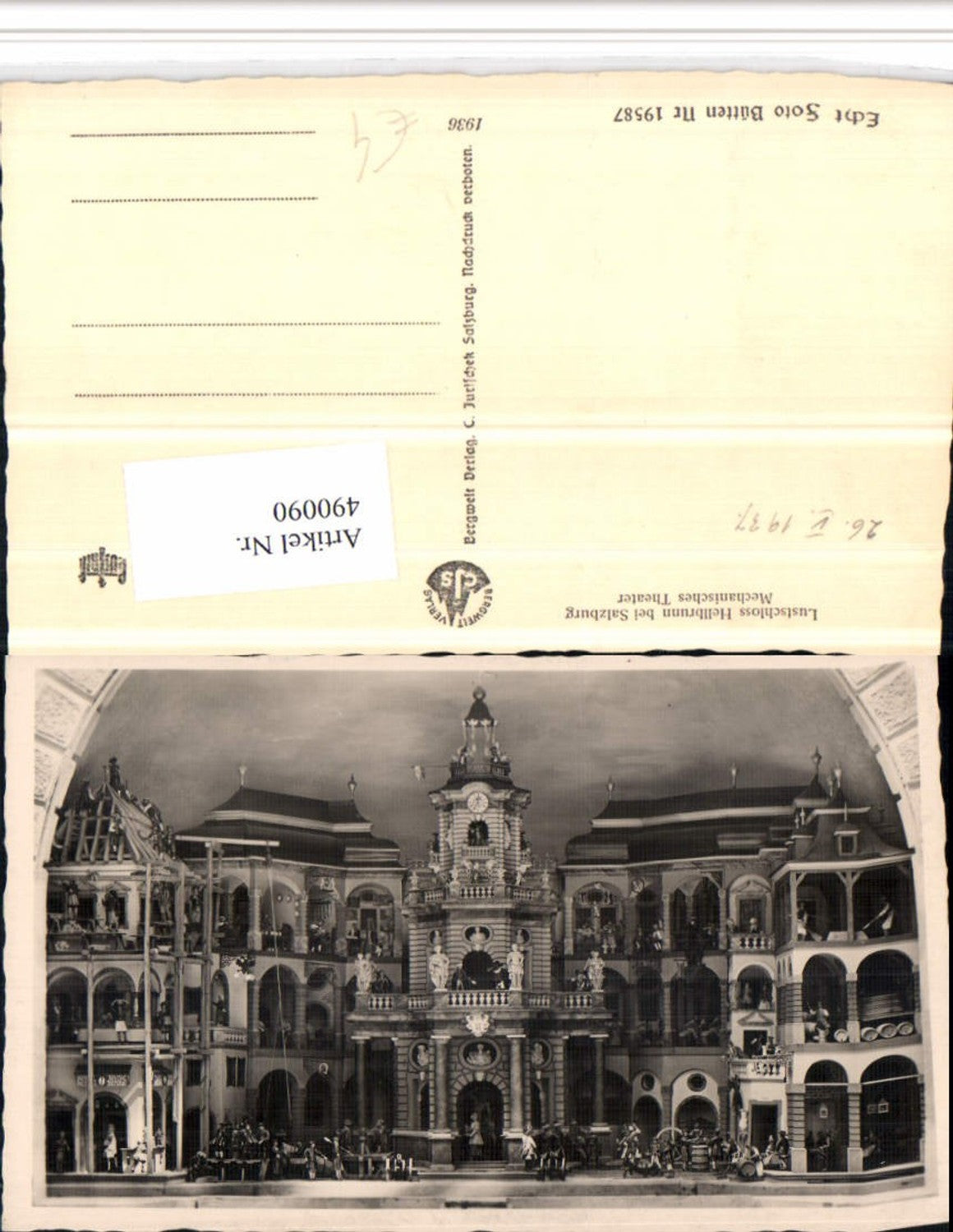 490090,Salzburg Hellbrunn Schloss Mechanisches Theater