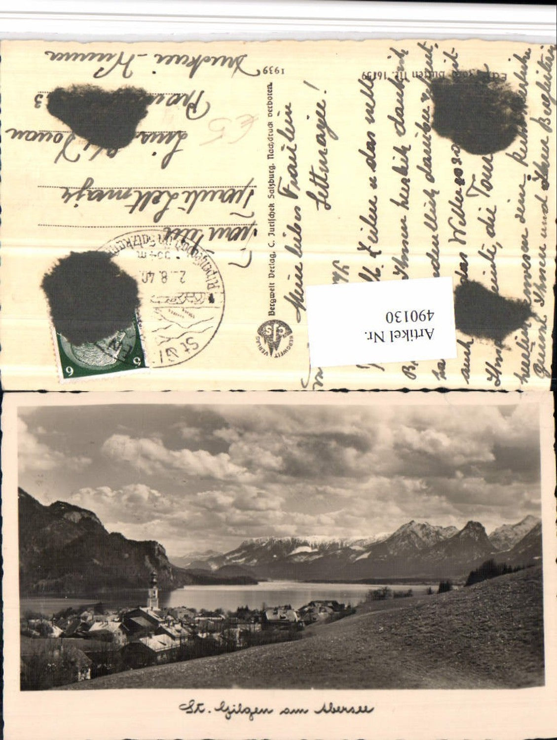 490130, St. Gilgen am Abersee Total mountain scenery