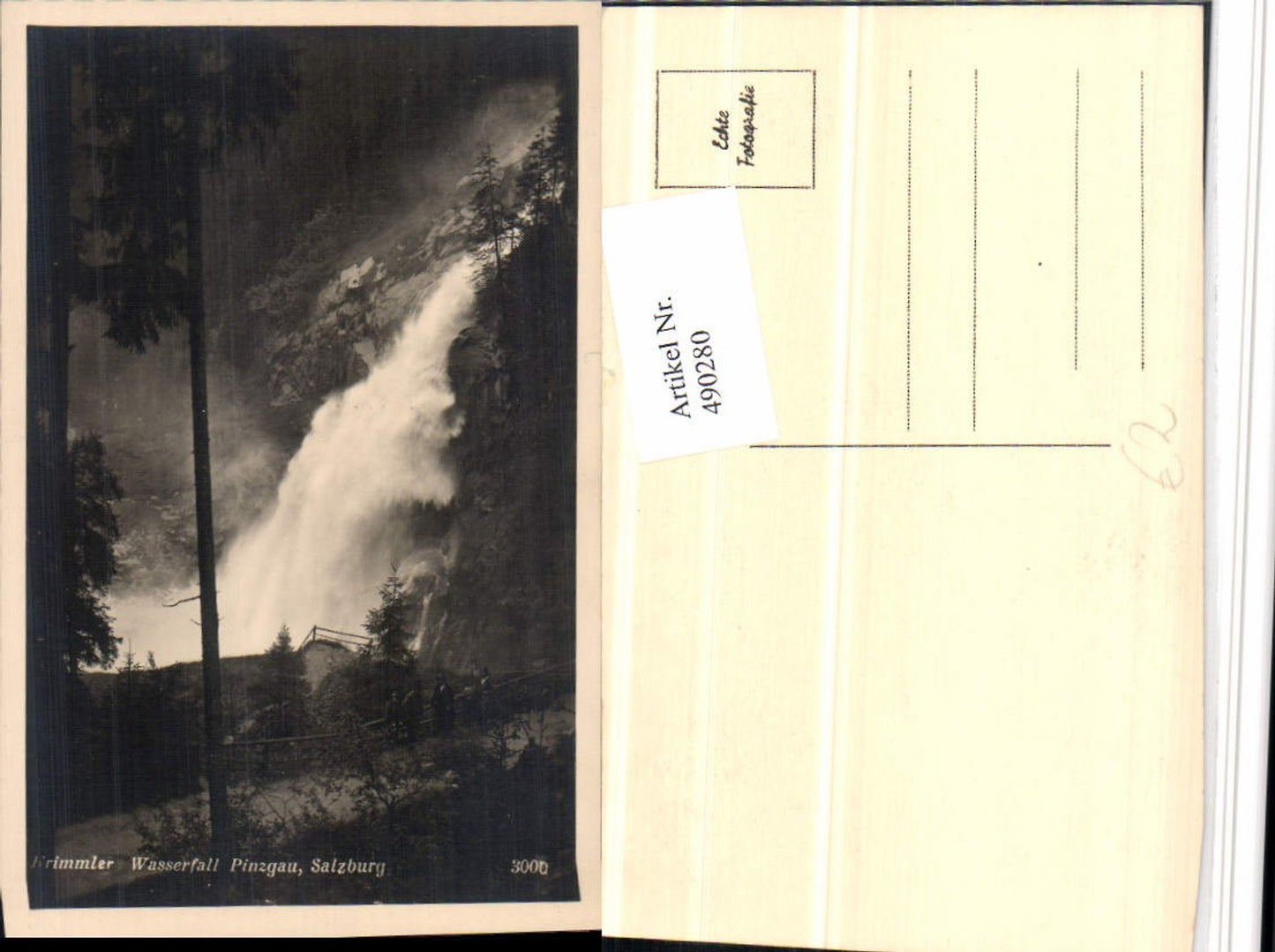 490280,Krimmler Wasserfall b. Krimml