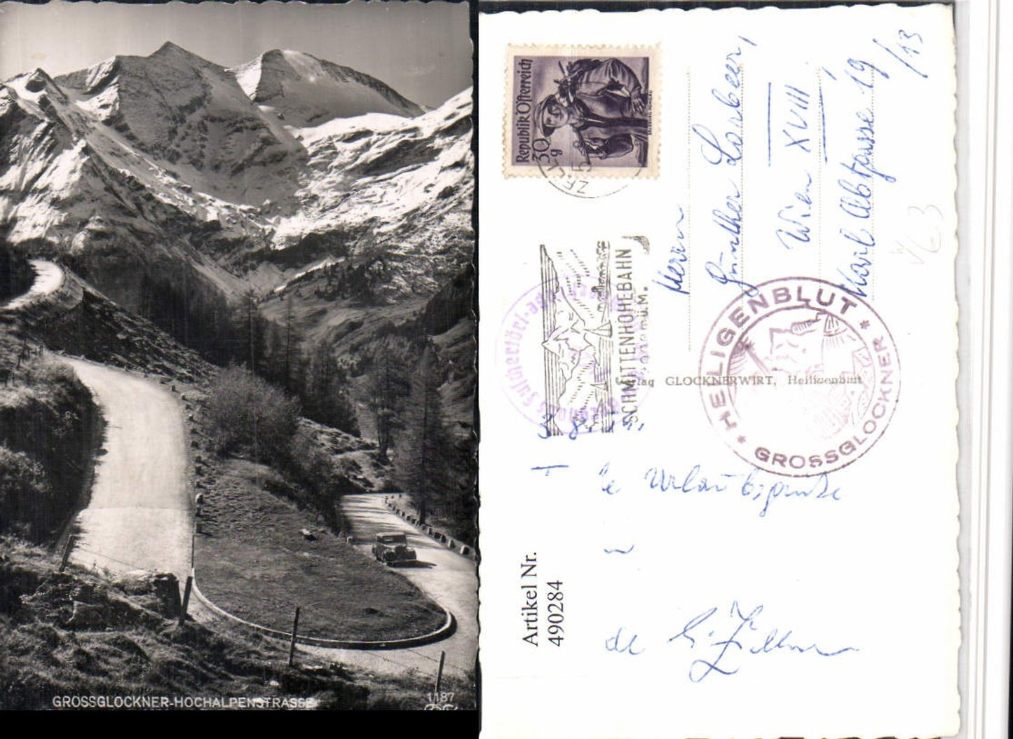 490284,Großglockner Hochalpenstraße b. Fusch Bergkulisse pub Cosy 1187