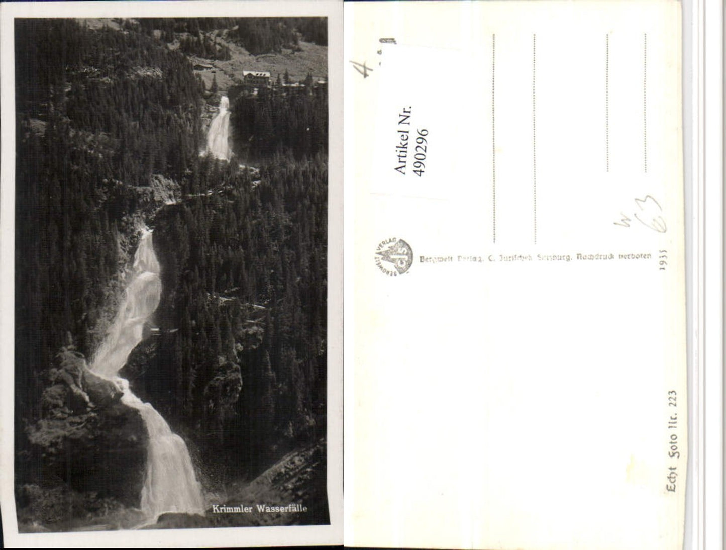 490296,Krimmler Wasserfälle b. Krimml