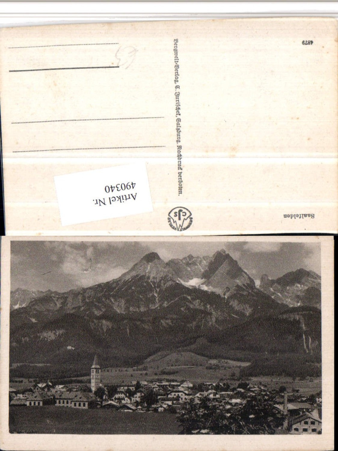 490340,Saalfelden Totale Bergkulisse