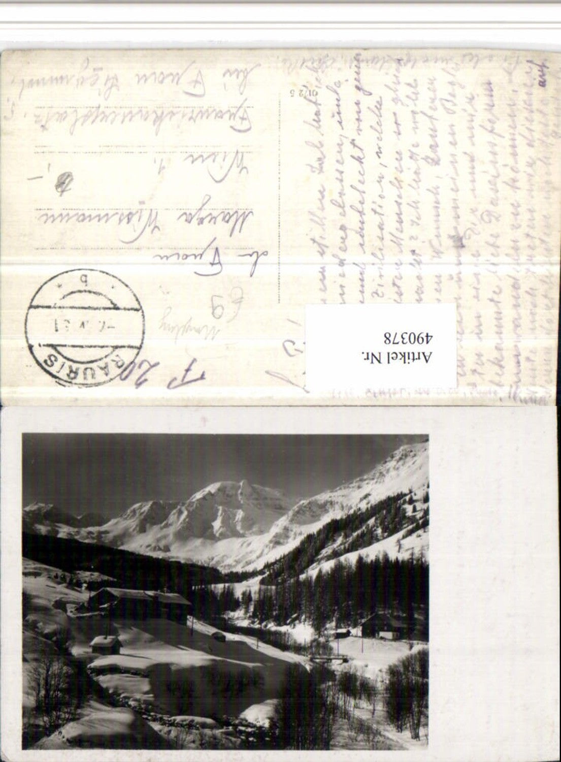 490378,Rauris Umgebung Winterlandschaft Bergkulisse