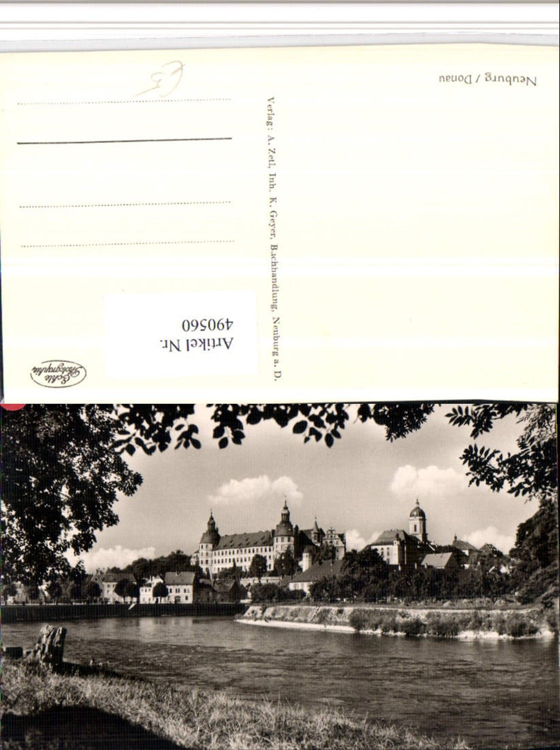 490560,Neuburg an d. Donau Teilansicht Schloss