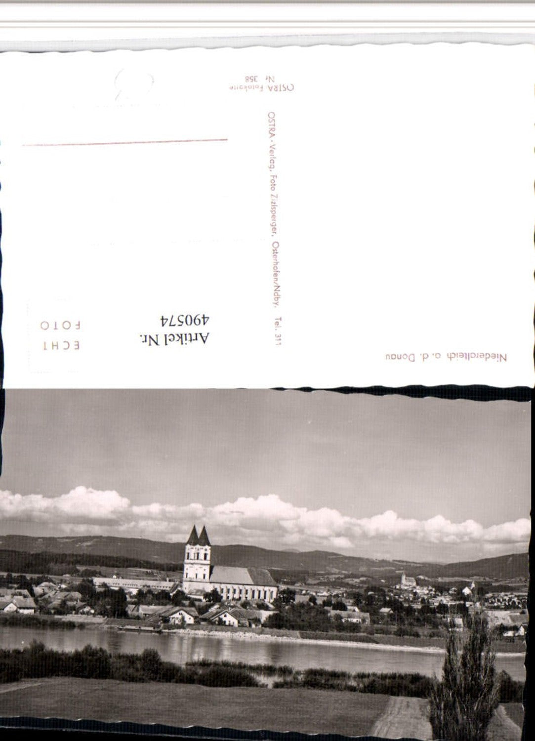 490574,Niederalteich an d. Donau Totale Kirche