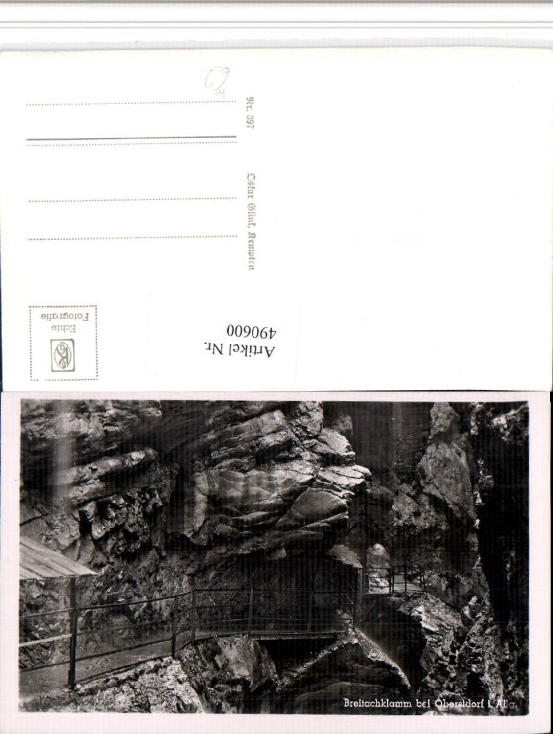 490600,Breitachklamm Klamm b. Oberstdorf