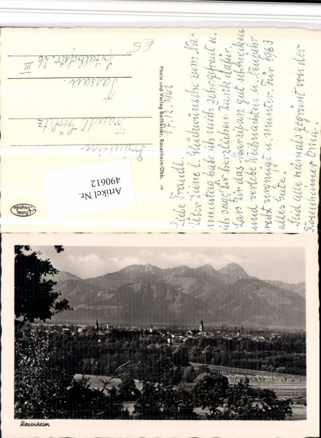 490612, Rosenheim Total mountain scenery