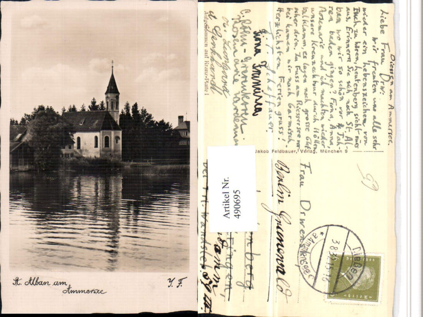 490695,St. Alban am Ammersee b. Dießen Kirche