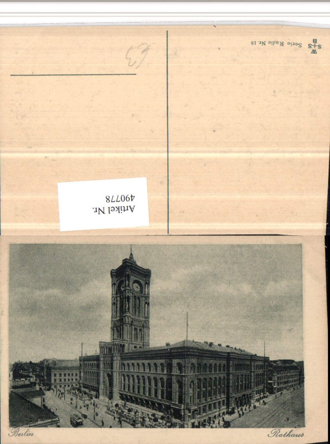 490778,Berlin Rathaus Gebäude Turm