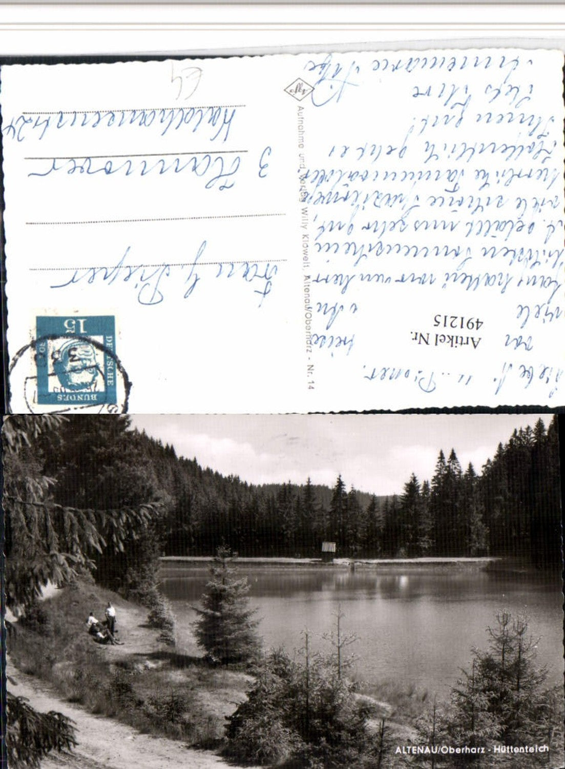 491215,Altenau im Oberharz Hüttenteich Teich